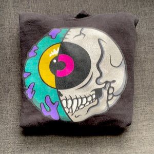 Men’s Black hoodie.